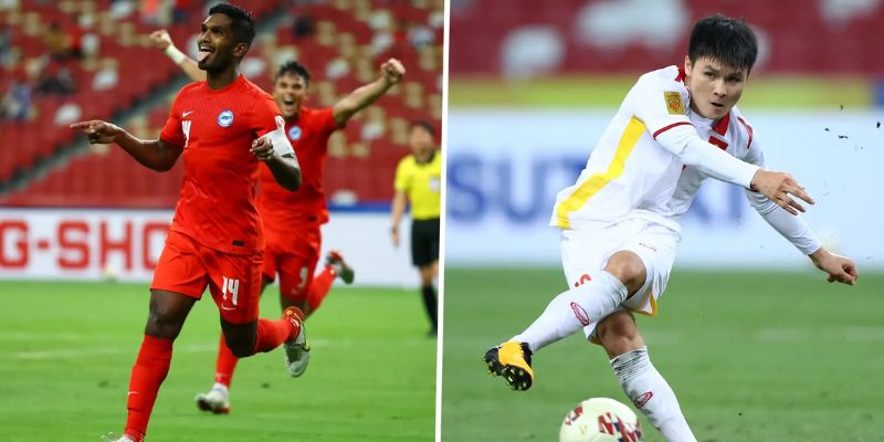 Kết quả ra sân gần đây Vietnam vs Singapore